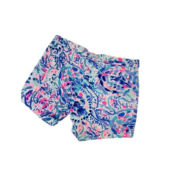 Lilly Pulitzer Callahan Shorts in Breakwater Party Wave Lace Detail size 6 - Picture 3 of 6